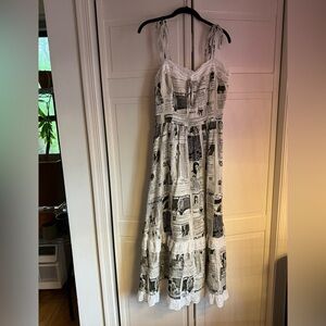 Fashion Brand Company size medium back pages seaside dress